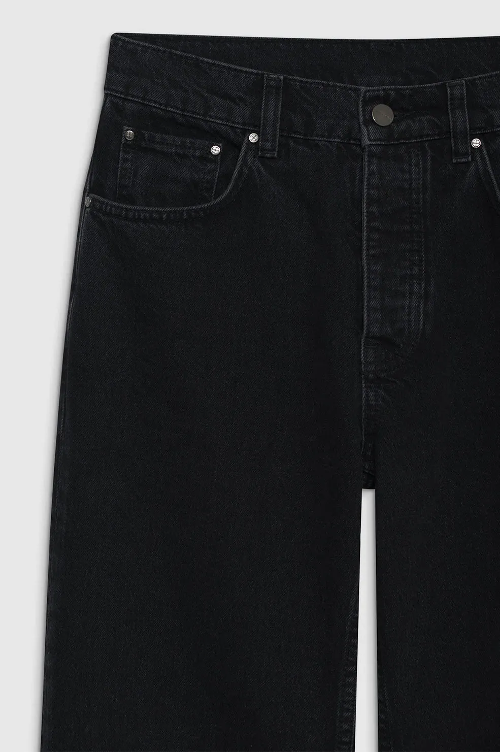 ANINE BING Hugh Jean | Vintage Black