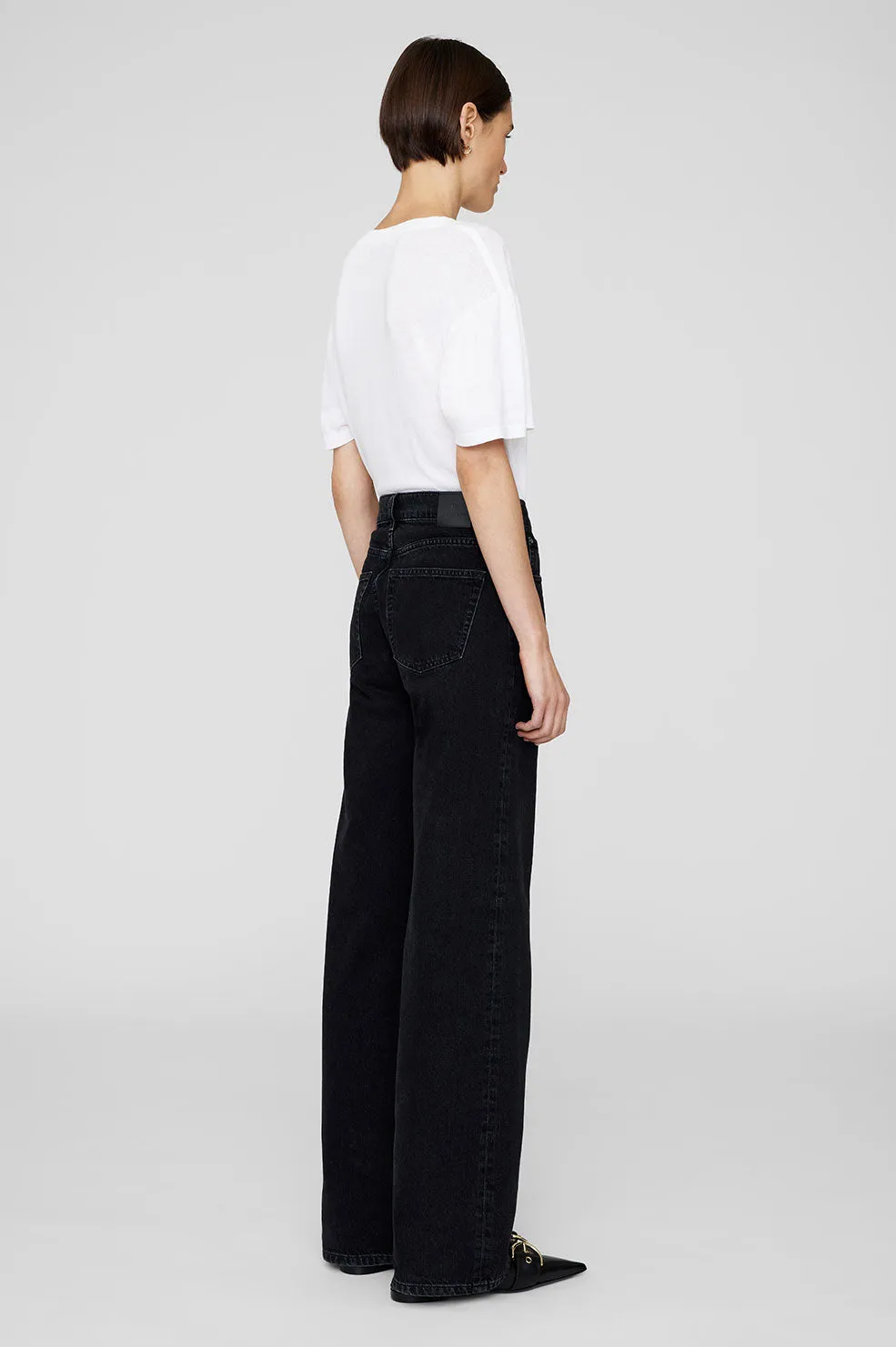ANINE BING Hugh Jean | Vintage Black