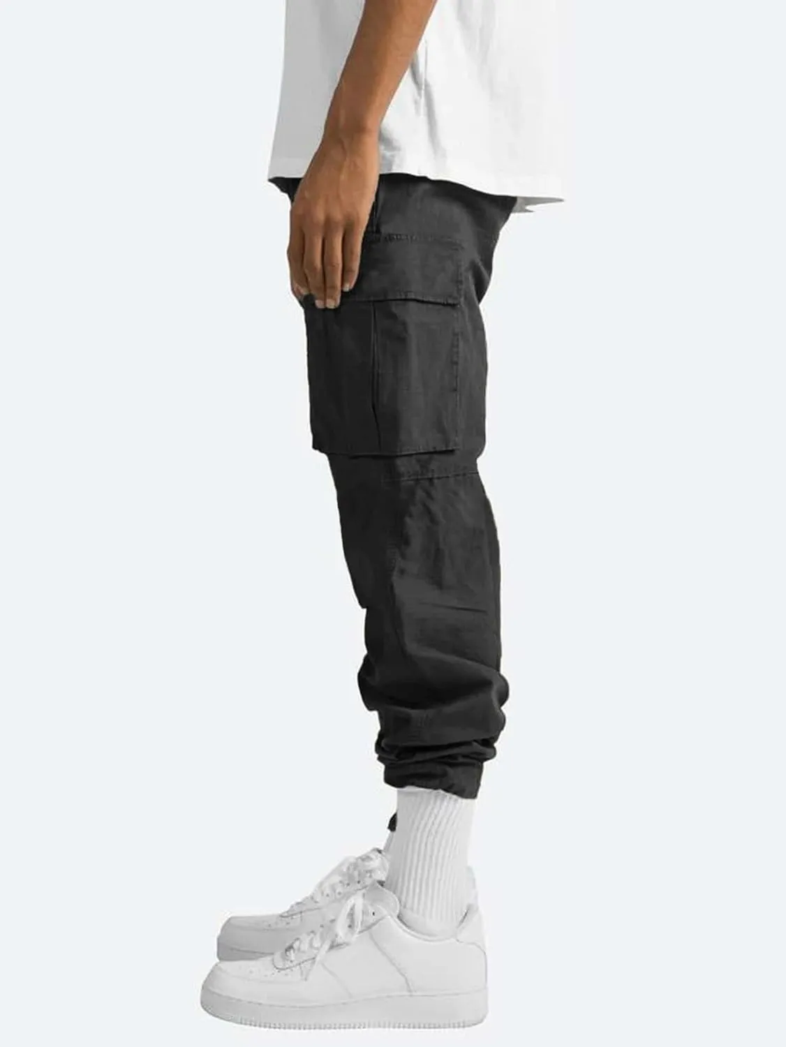 Cargo Pants for Men Tactical Relaxed Straight Fit Pant Casual Outdoor Hiking Jogger Classic Pants with Multi Pockets