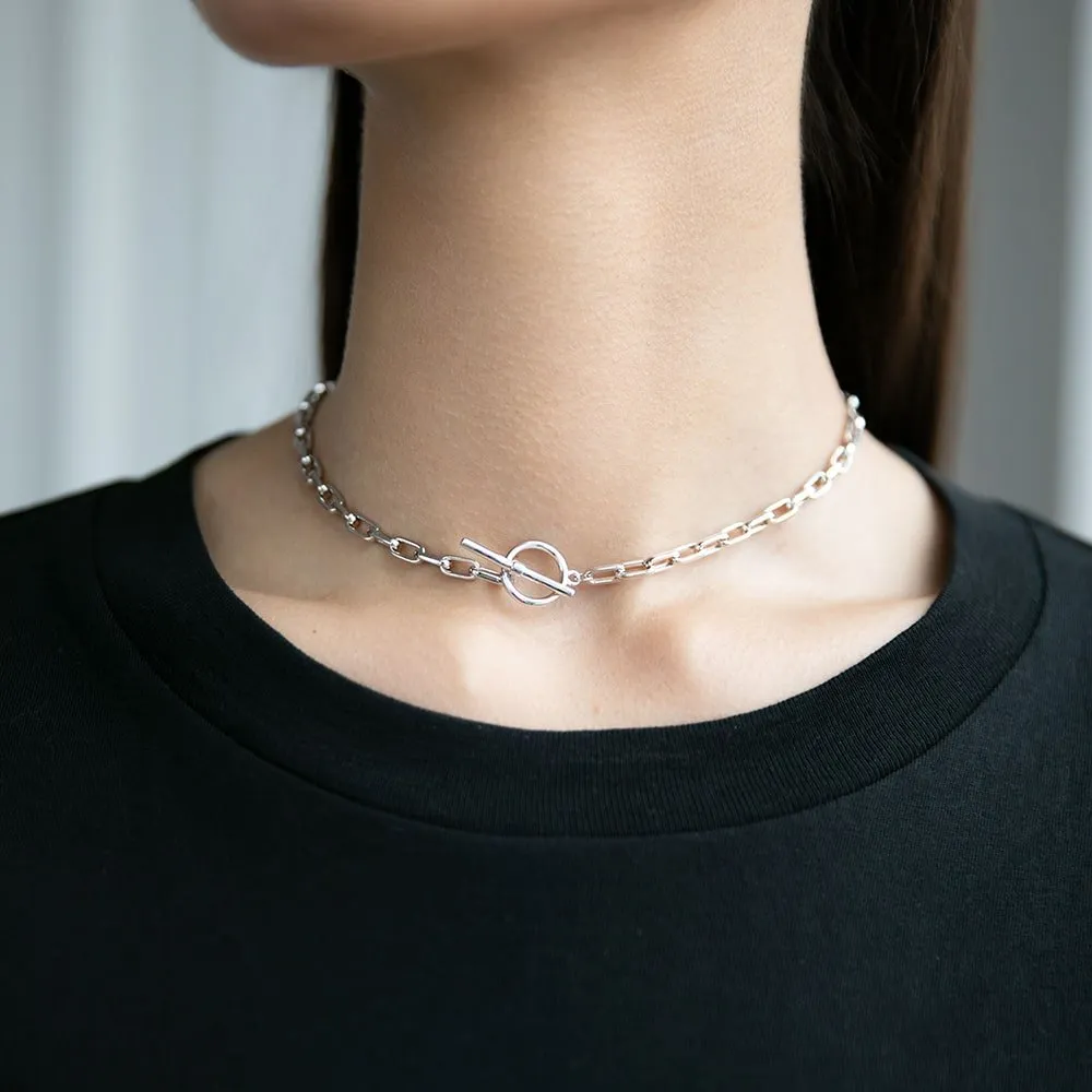 Chain with decorative lock 37 cm