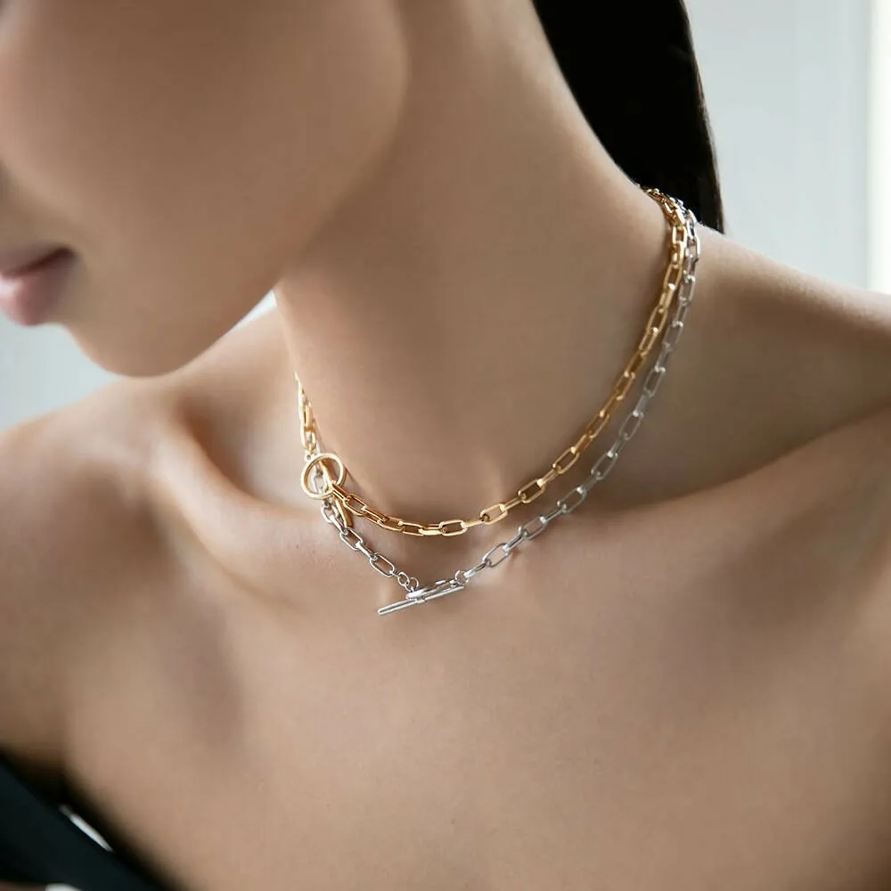 Chain with decorative lock 37 cm