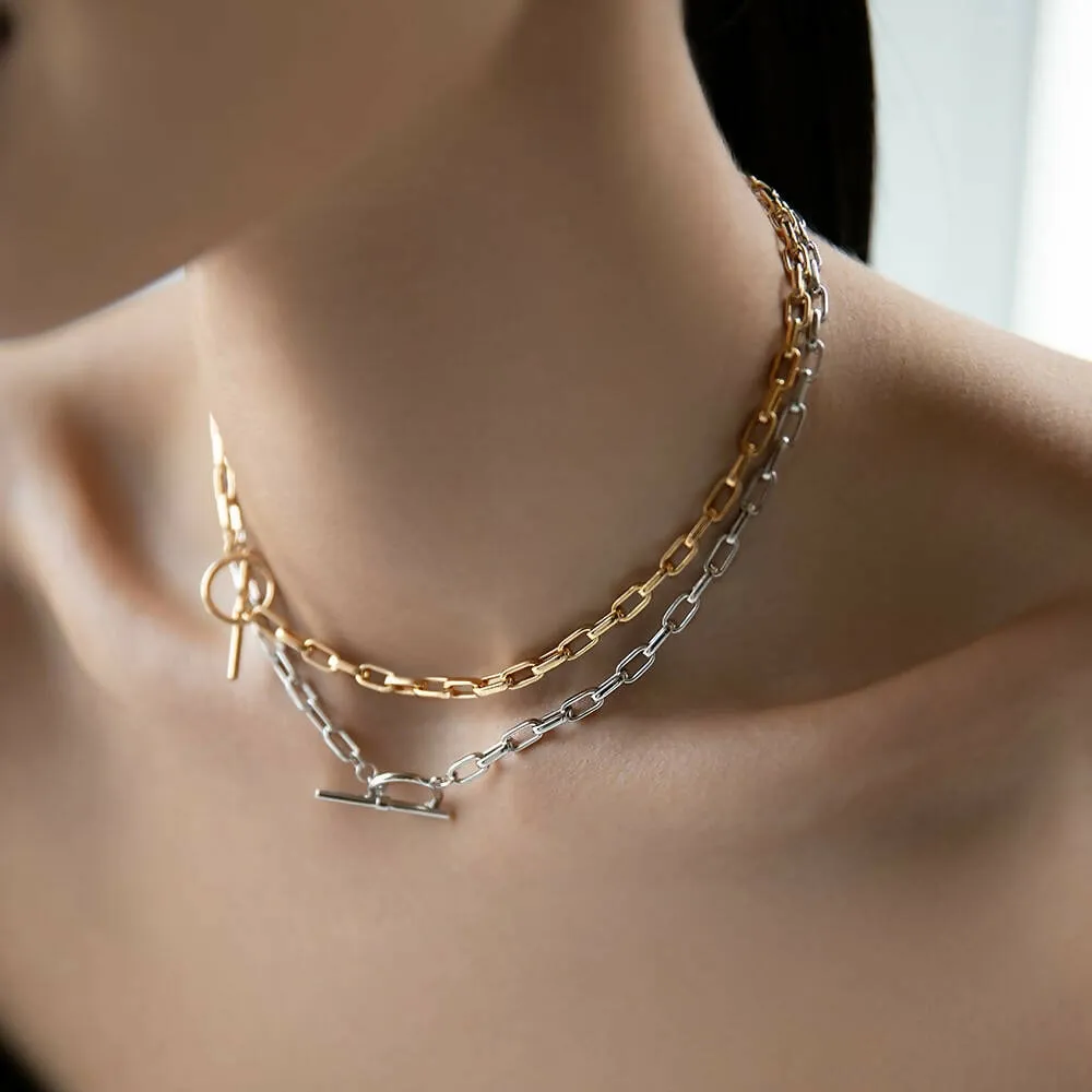 Chain with decorative lock 37 cm