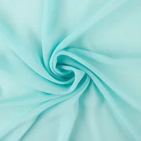 CLICHY Chiffon - Robin egg blue