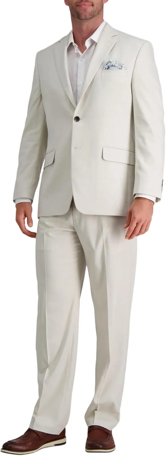 Haggar Men's JMH Premium Stretch Classic Fit Suit Separates - Pants & Jackets