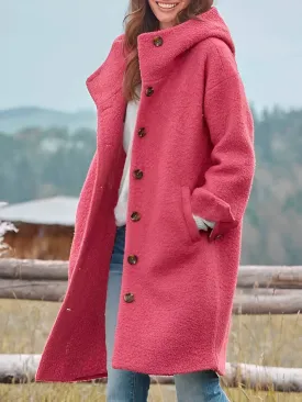 Ivyshape | Classic Soft Hooded Jacket