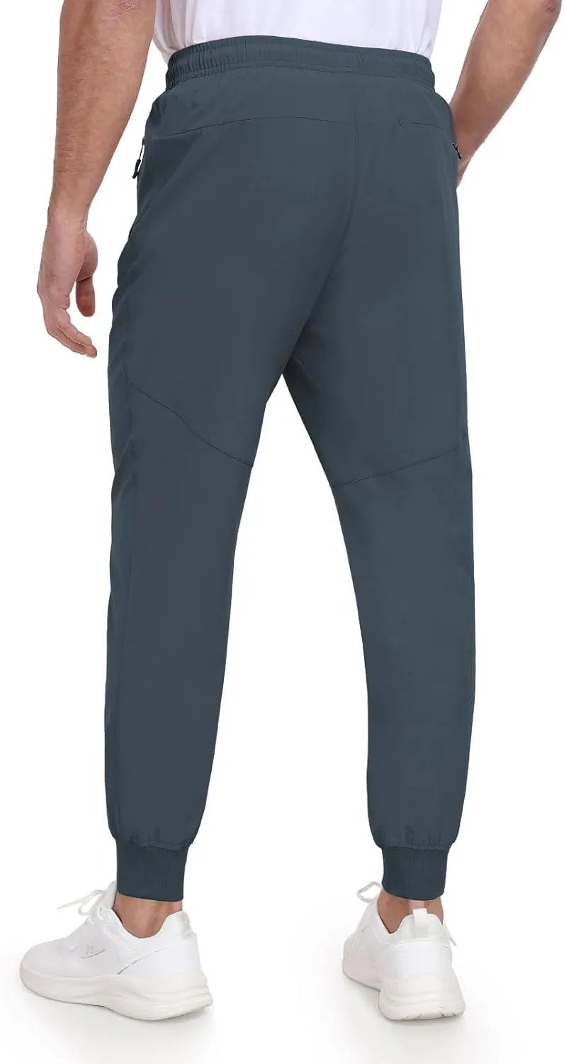 Mens Jogger Lightweight Athletic Workout Pants Quick Dry Breathable Track Jogging Sweat Pants for Exercise Gym