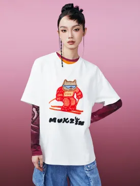MUKZIN Classic Loose Casual Comfortable T-shirt 2-colors