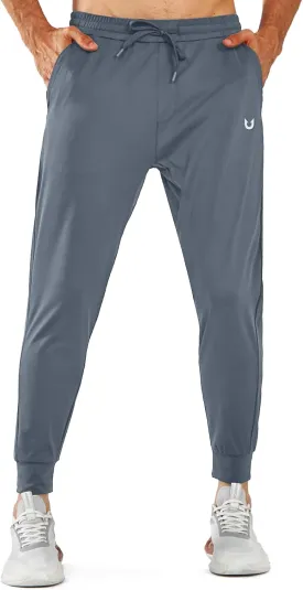 NORTHYARD Men's Joggers Pants with Zipper Pockets Tapered Athletic Workout Running Sweatpants for Men