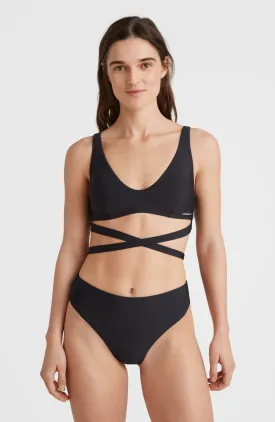 Sofie - Love Longline Triangle Bikini Set | Black Out