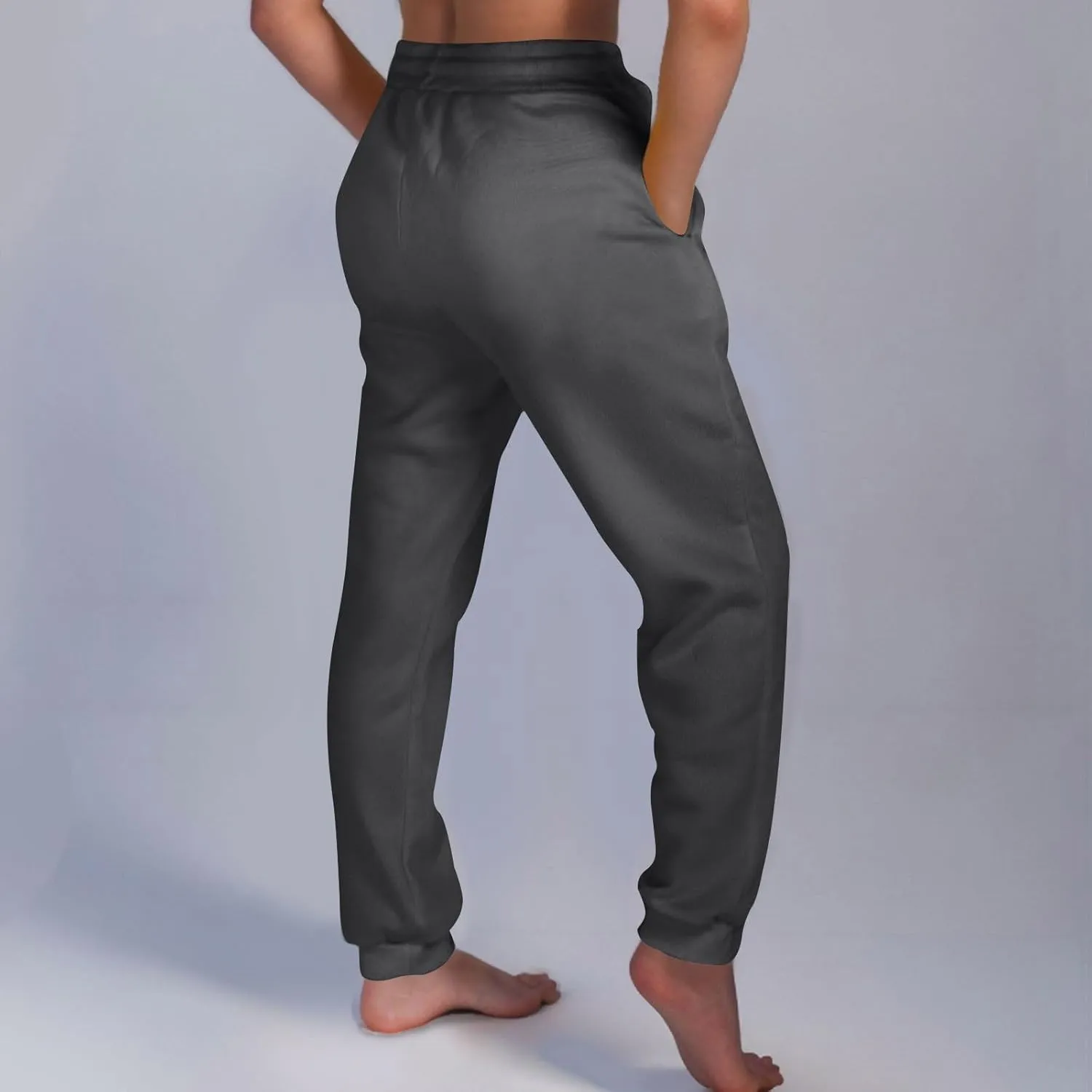 Sweatpants Women Summers Joggers Ladids Straight Leg Casual Harem Pants Drawstring Pant Cotton Solid S-3XL