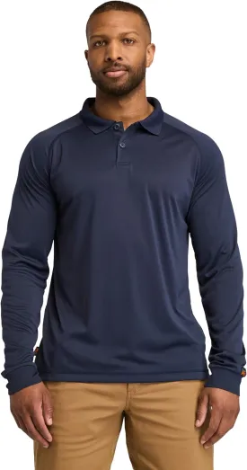 Timberland PRO Men's A5YFY Wicking Good Long Sleeve Polo