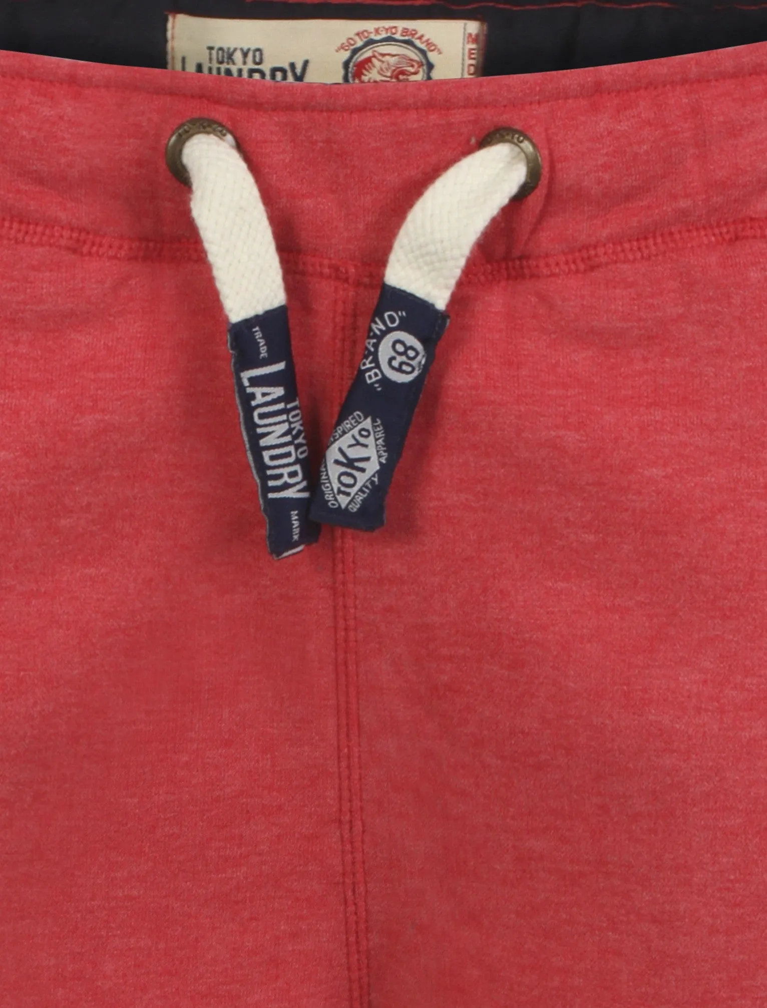 Tokyo Laundry Jaxon Red Sweat Shorts