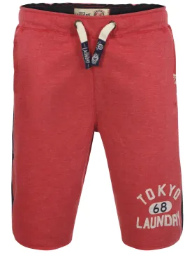 Tokyo Laundry Jaxon Red Sweat Shorts