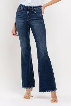 Vervet High Rise Relaxed Flare Jeans