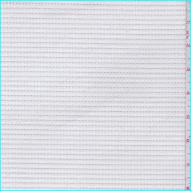 White Stretch Mesh Fabric