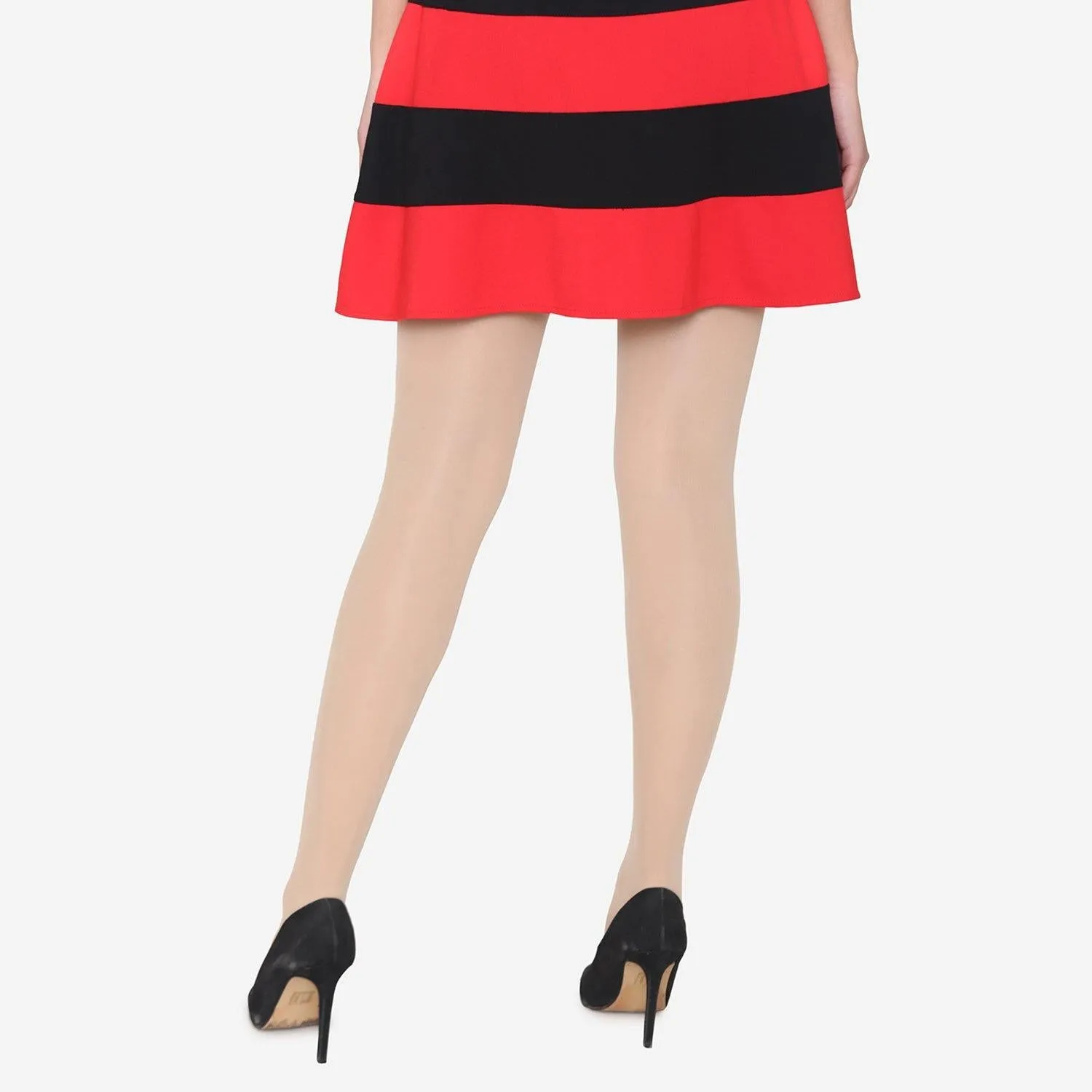 Women's Fashionable Semi-Transparent Microfiber  Tights In Skin Color