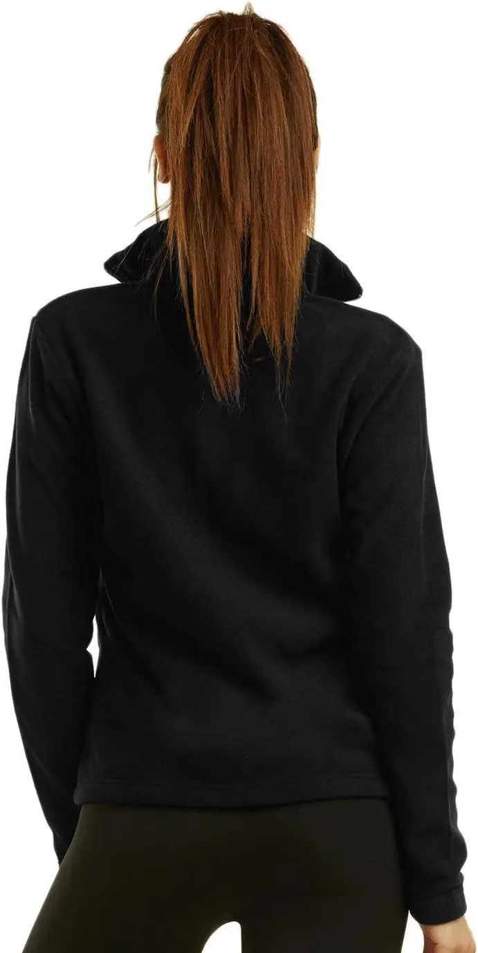 Women's Polar Fleece Full Zip Up Winter Jacket