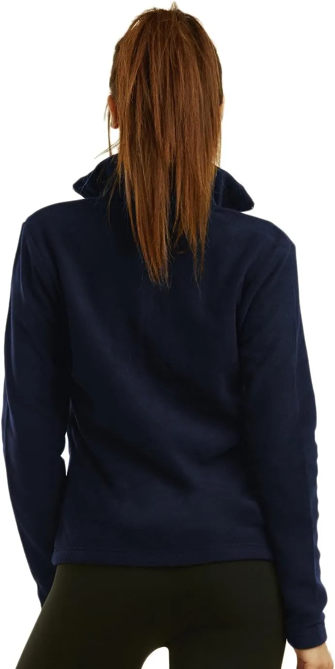 Women's Polar Fleece Full Zip Up Winter Jacket